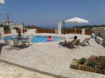Villa Erofili mit 4 Schlafzimm 8 GÃ¤ste Ferienhaus  Kreta Nord - Bild 1