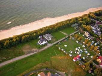 FH Domek Maja mit Meerblick, 30m vom Strand Ferienhaus in Polen - Bild 3