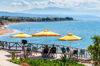 Sfakaki Beach direkt am Meer mit landestypischem F Ferienwohnung in Griechenland - Bild 5