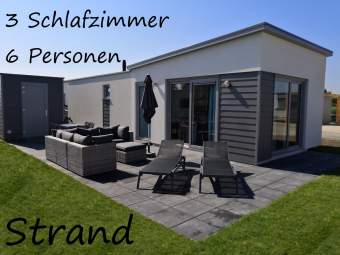 Neue und moderne Lodge hinter den DÃ¼nen in Zeeland Ferienhaus  Zeeuws Vlaanderen - Bild 1